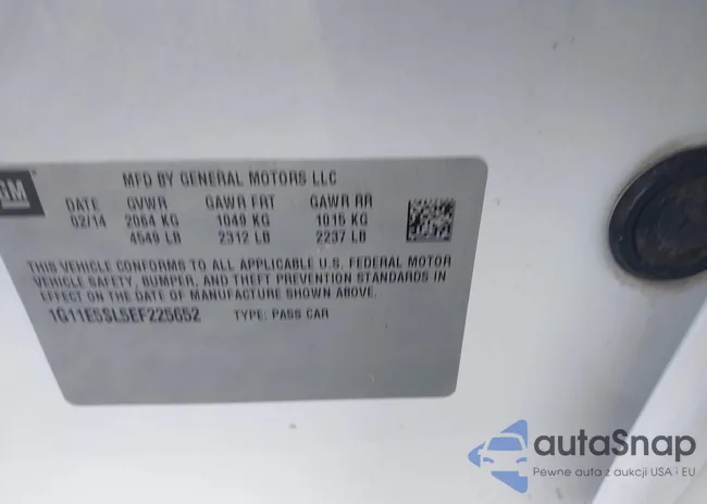 1G11E5SL5EF225652: 39256963