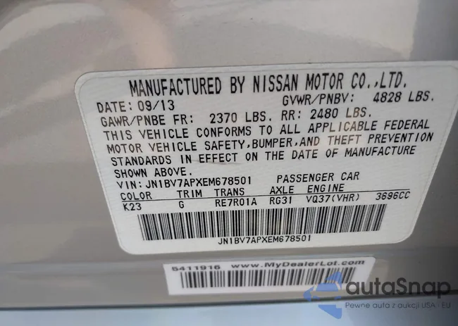 JN1BV7APXEM678501: 39259104