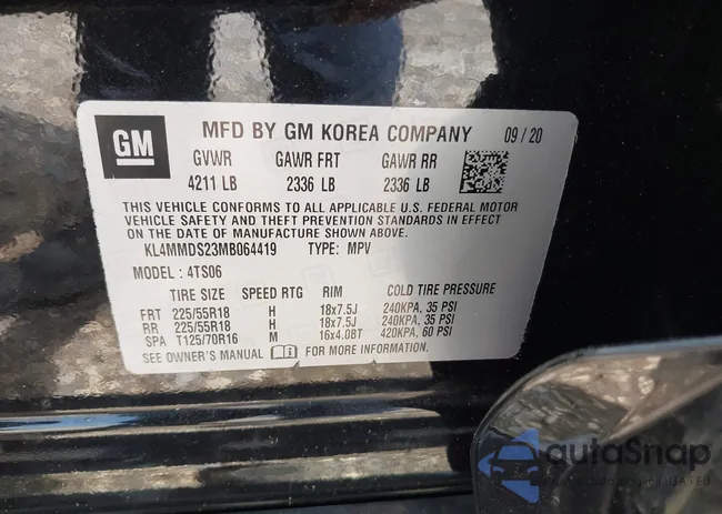 KL4MMDS23MB064419: 39264819