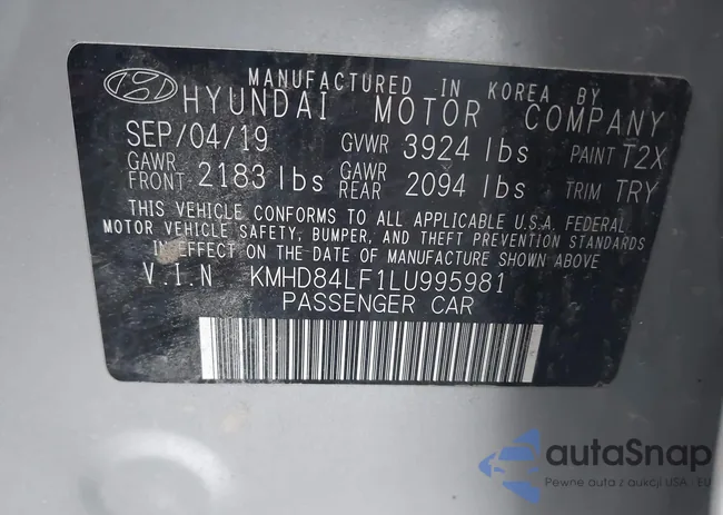 KMHD84LF1LU995981: 39267647