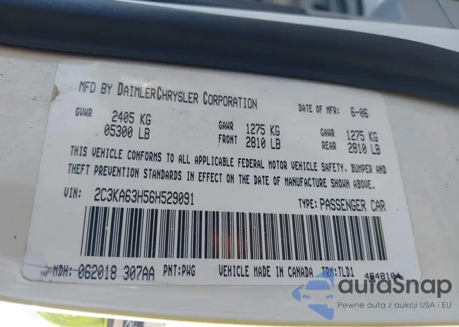 2C3KA63H56H529091: 39269233