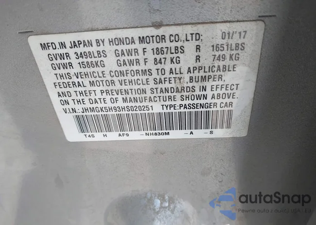 JHMGK5H93HS020251: 39278331