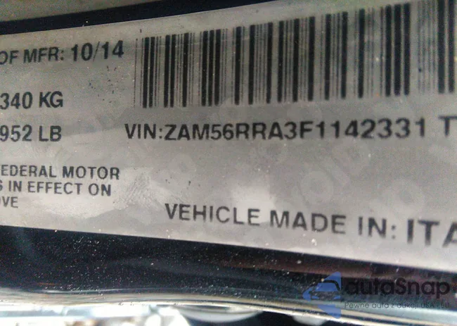 ZAM56RRA3F1142331: 39285956