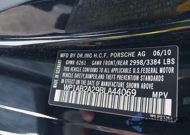 WP1AB2A29BLA44069: 39299841