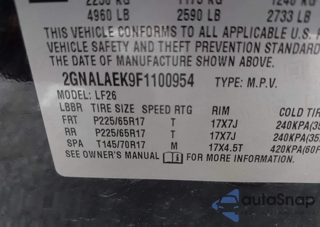 2GNALAEK9F1100954: 39303686