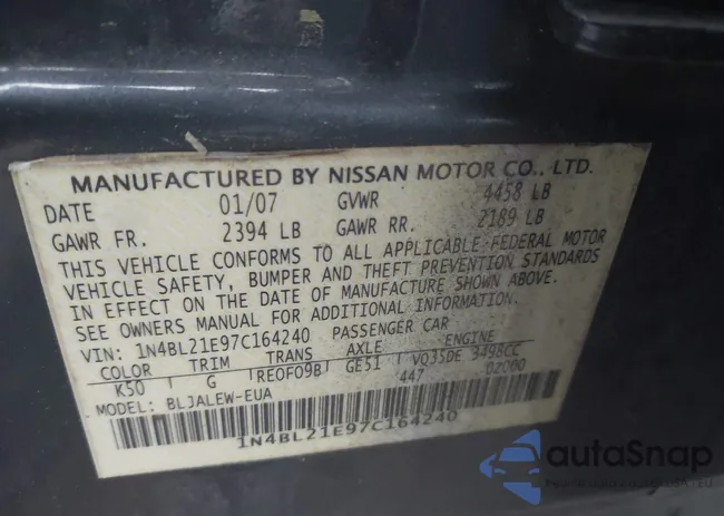 1N4BL21E97C164240: 39304878