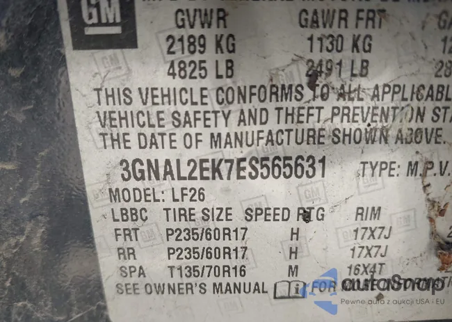 3GNAL2EK7ES565631: 39311924