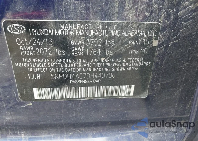 5NPDH4AE7DH440706: 39314154