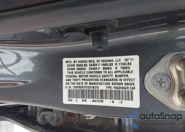 19XFB2F57CE016310: 39325093