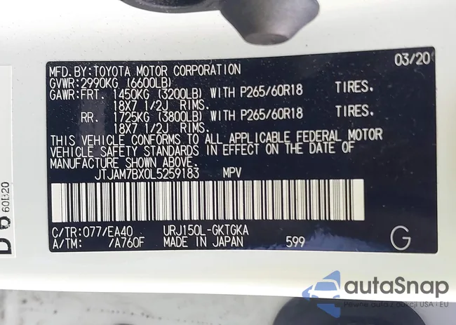 JTJAM7BX0L5259183: 39335343