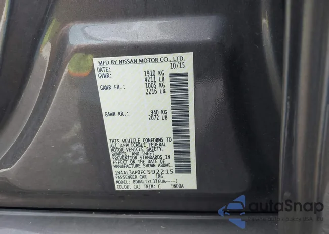 1N4AL3AP0FC592215: 39336798