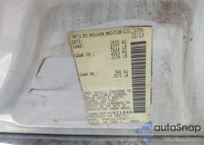 1N4AL3AP5FN921446: 39346078