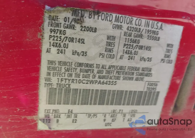 1FTYR10C2WPA64355: 39368732