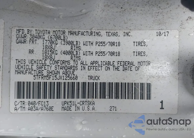 5TFRM5F15JX125660: 39384808