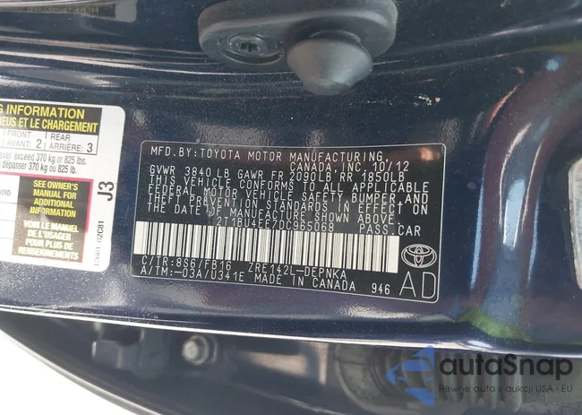 2T1BU4EE7DC965068: 39404468