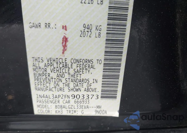 1N4AL3AP2FN903373: 39408650