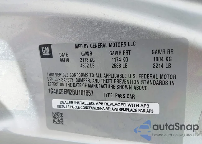 1G4HC5EM2BU101857: 39408151