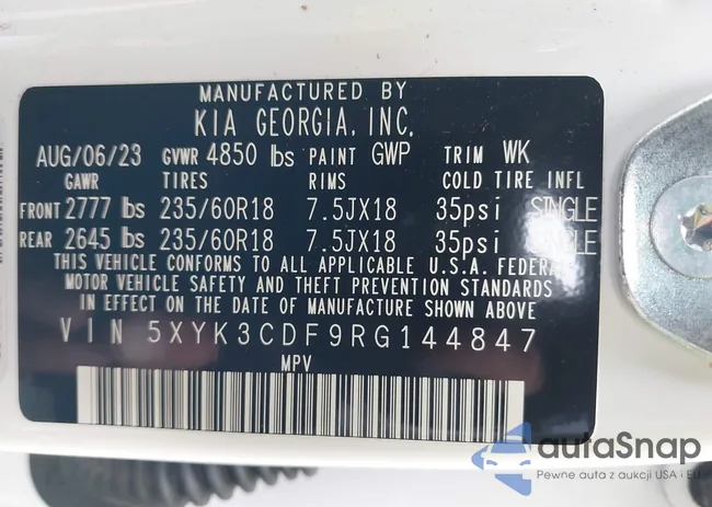 5XYK3CDF9RG144847: 39423139