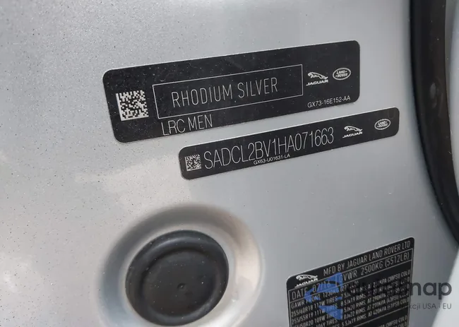 SADCL2BV1HA071663: 39423784