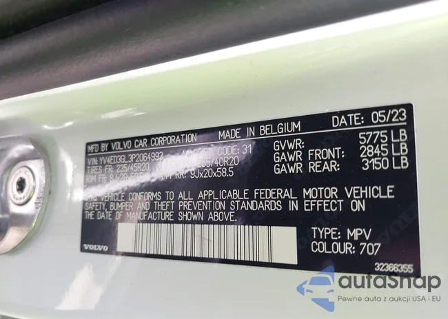 YV4ED3GL3P2064993: 39426548