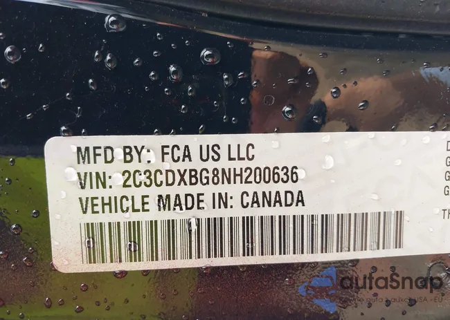 2C3CDXBG8NH200636: 39481457