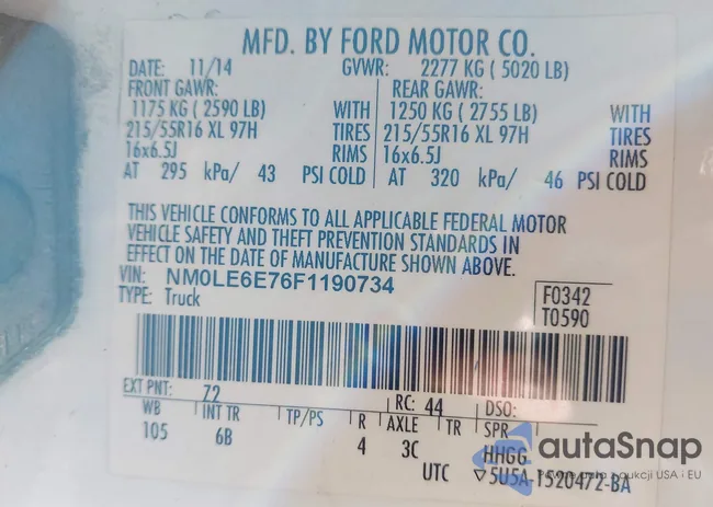 NM0LE6E76F1190734: 39487718