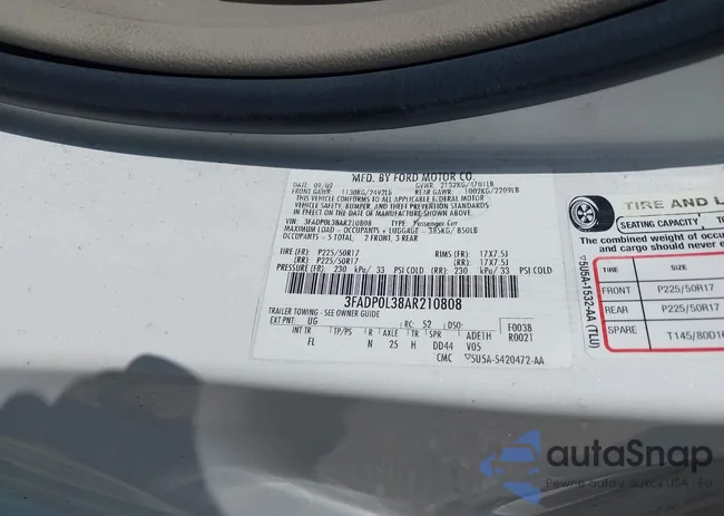 3FADP0L38AR210808: 39494451