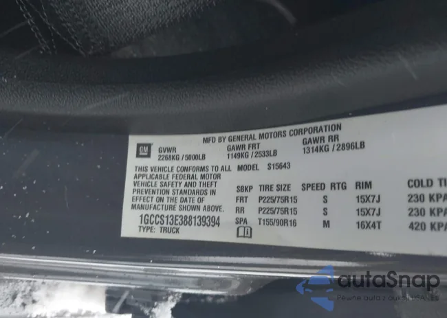 1GCCS13E388139394: 38541239