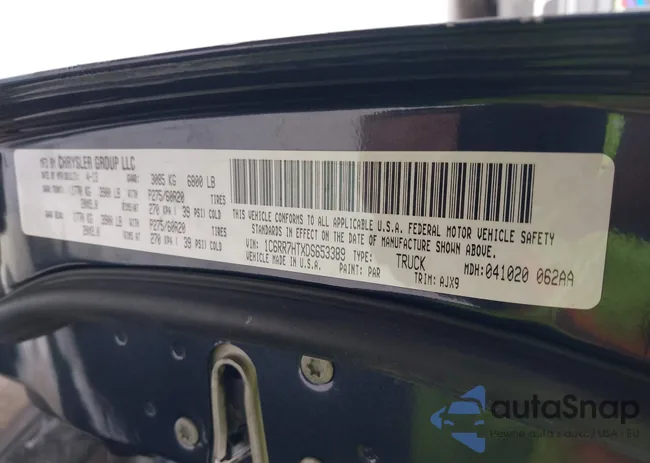 1C6RR7HTXDS653389: 38543615