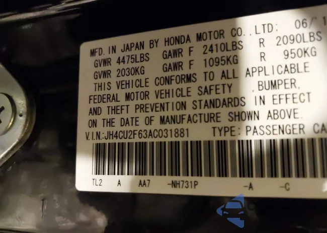 JH4CU2F63AC031881: 38551910