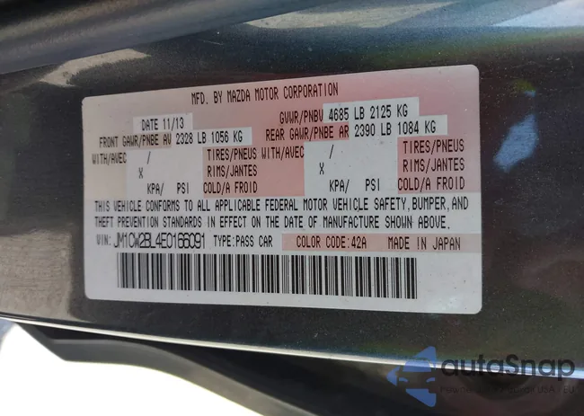 JM1CW2BL4E0166091: 38570852