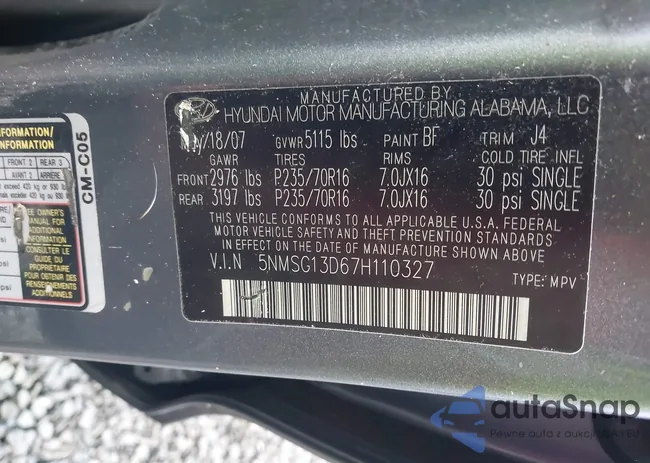 5NMSG13D67H110327: 38588896