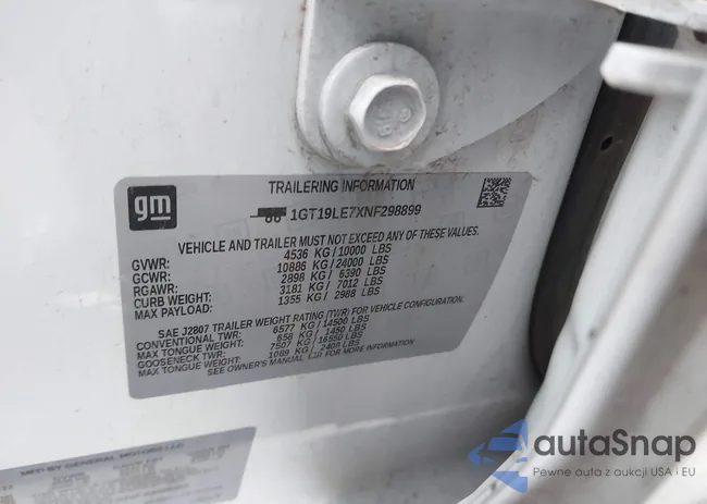 1GT19LE7XNF298899: 38598909