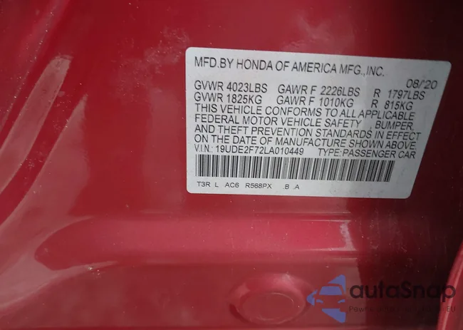 19UDE2F72LA010449: 38617756