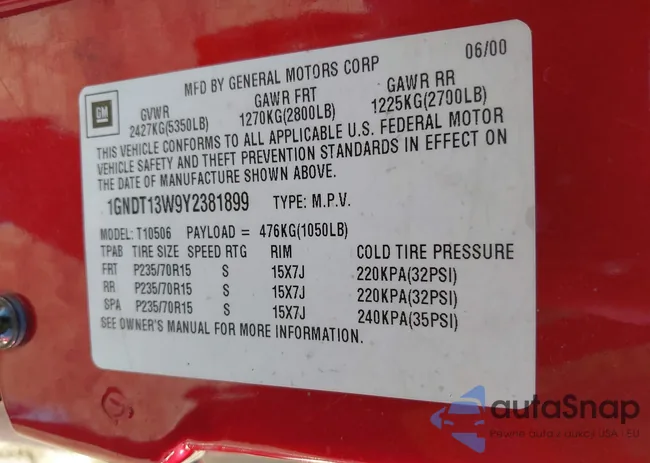 1GNDT13W9Y2381899: 38633417