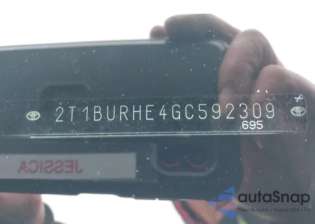 2T1BURHE4GC592309: 38640089