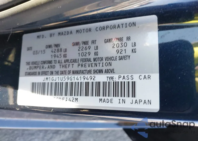 JM1GJ1U59G1419492: 38642004