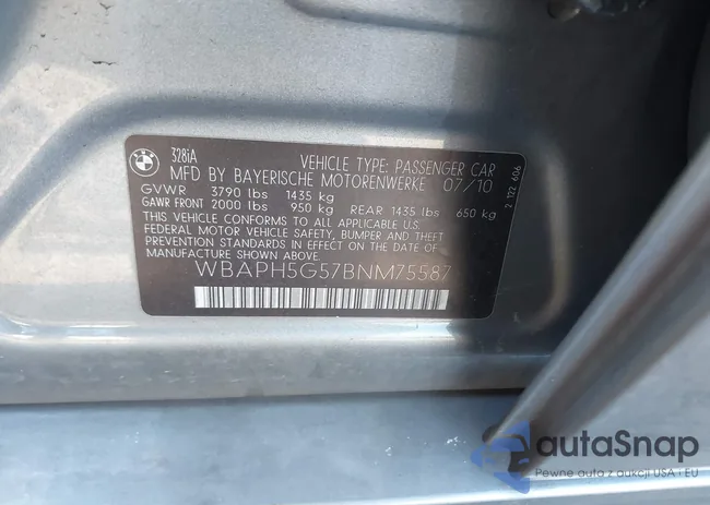 WBAPH5G57BNM75587: 38646574