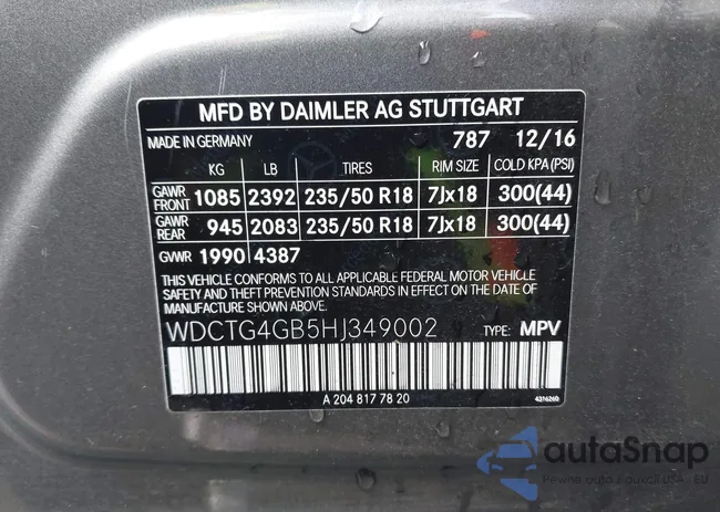 WDCTG4GB5HJ349002: 38657442