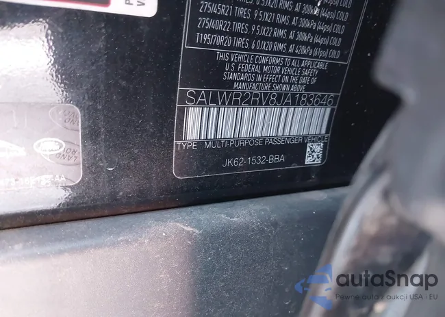 SALWR2RV8JA183646: 38658189
