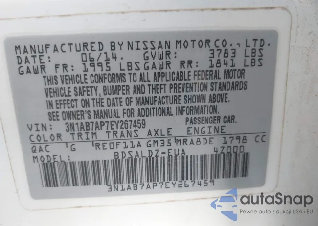 3N1AB7AP7EY267459: 38661471