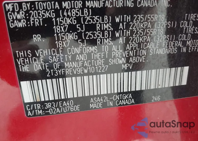 2T3YFREV9EW101227: 38668759