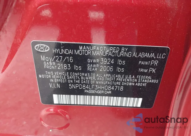 5NPD84LF3HH084718: 38674055