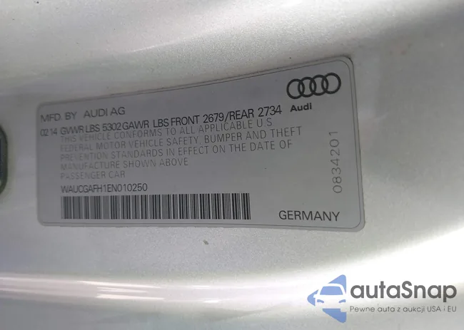 WAUCGAFH1EN010250: 38677652