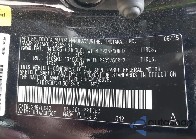 5TDYK3DC7FS643499: 38704143