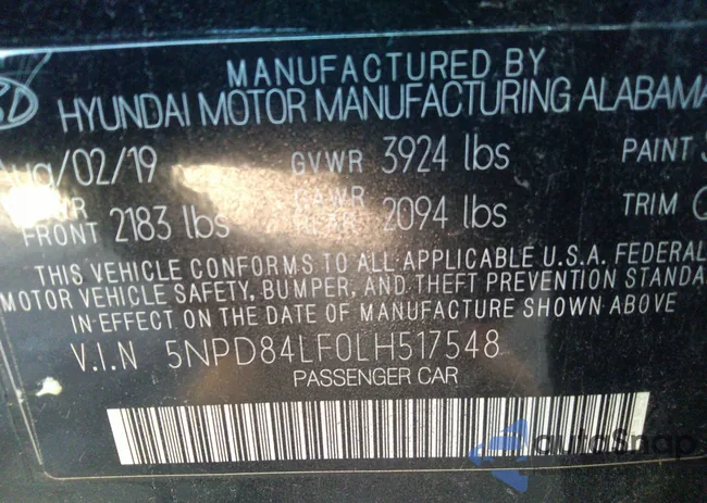 5NPD84LF0LH517548: 38705290