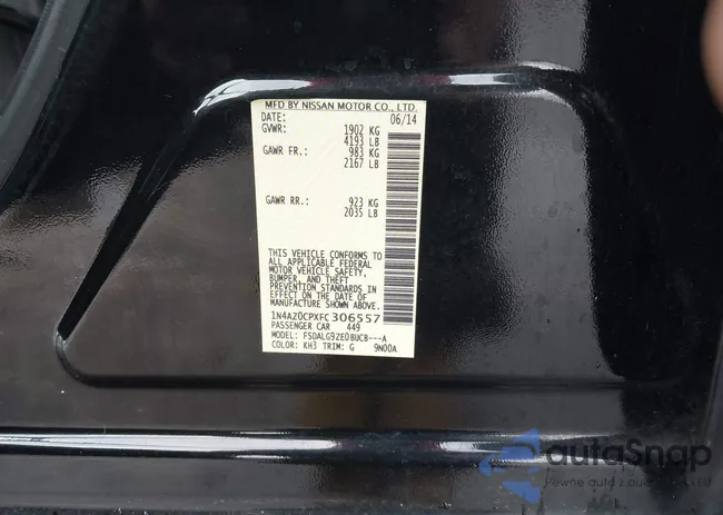 1N4AZ0CPXFC306557: 38704609