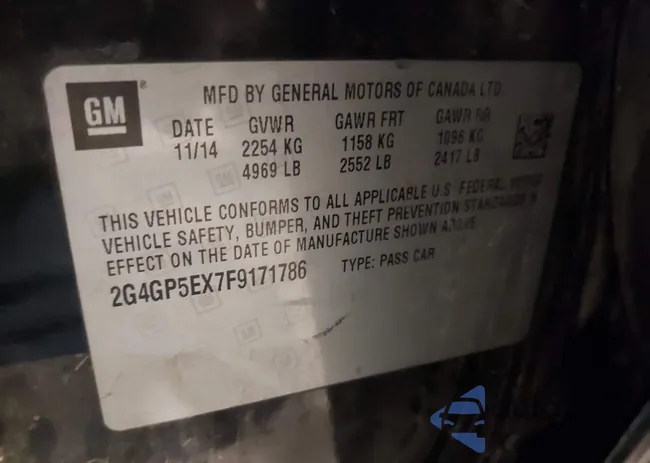 2G4GP5EX7F9171786: 38709729