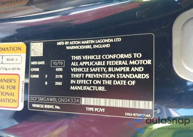 SCFSMGAW8LGN04334: 38710882