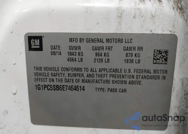 1G1PC5SB6E7464614: 38748490